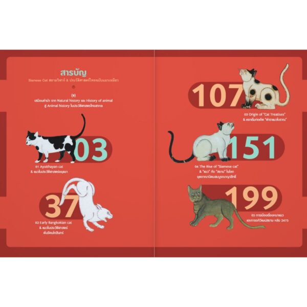 Siamese Cat สยามวิฬาร์ ประวัติศาสตร์ไทยฉบับแมวเหมียว / กำพล จำปาพันธ์ / มติชน