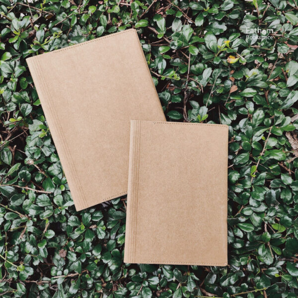 Book Cover : Tan / Folio /  ปกหนังสือกันน้ำ  ผลิตจากกระดาษทำความสะอาดได้