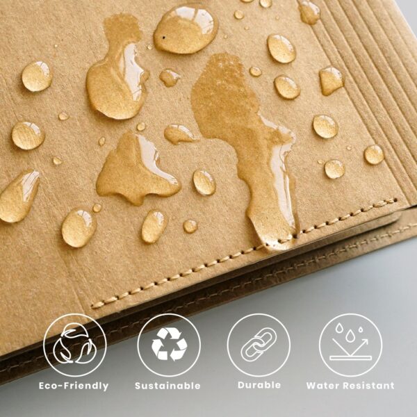 Book Cover : Tan / Folio /  ปกหนังสือกันน้ำ  ผลิตจากกระดาษทำความสะอาดได้