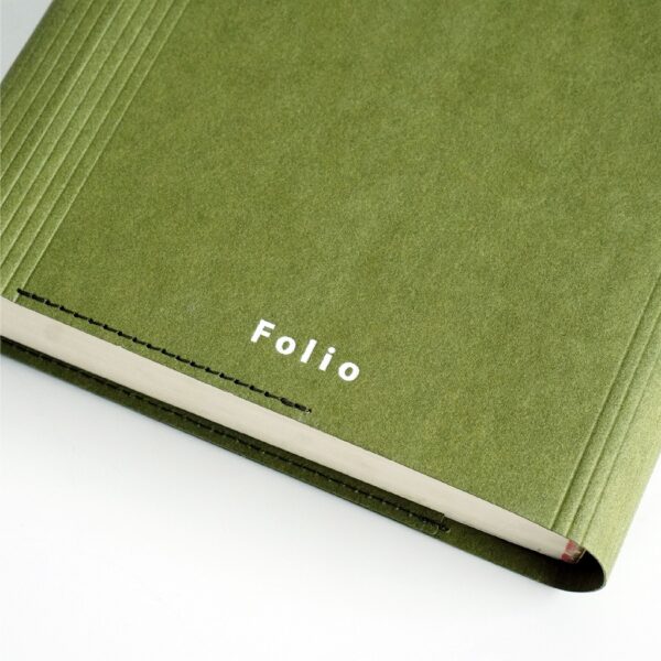 VAR-23781117619-04.jpg Book Cover : Leaf Green / Folio / ปกหนังสือกันน้ำ ผลิตจากกระดาษทำความสะอาดได้