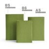 VAR-23781117619-06.jpg Book Cover : Leaf Green / Folio / ปกหนังสือกันน้ำ ผลิตจากกระดาษทำความสะอาดได้