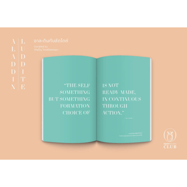 Aladdin & Luddite อาละดินกับลัดไดต์ / ภิญโญ ไตรสุริยธรรมา / openbooks