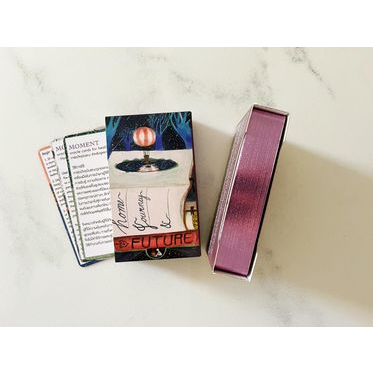 VAR23953092005-01.jpg การ์ด Moment Oracle ( Cards for healing ) การ์ดปัจจุบันขณะ สำหรับ ดูแลกาย ใจ และ จิตวิญญาณ / ครูชัย ศักดิ์ชัย