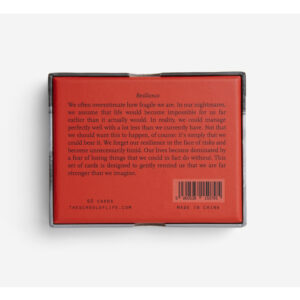 (Eng) Resilience Cards  / The School of Life