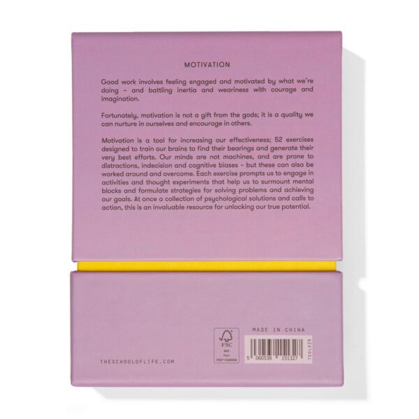 (ENG) Motivation Card Set / The School Of Life / Card