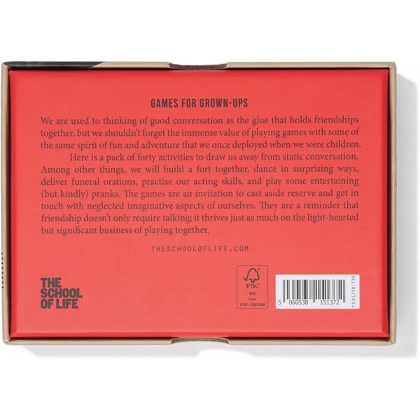 (ENG) Games For Grown-Ups / The School of Life / Cards