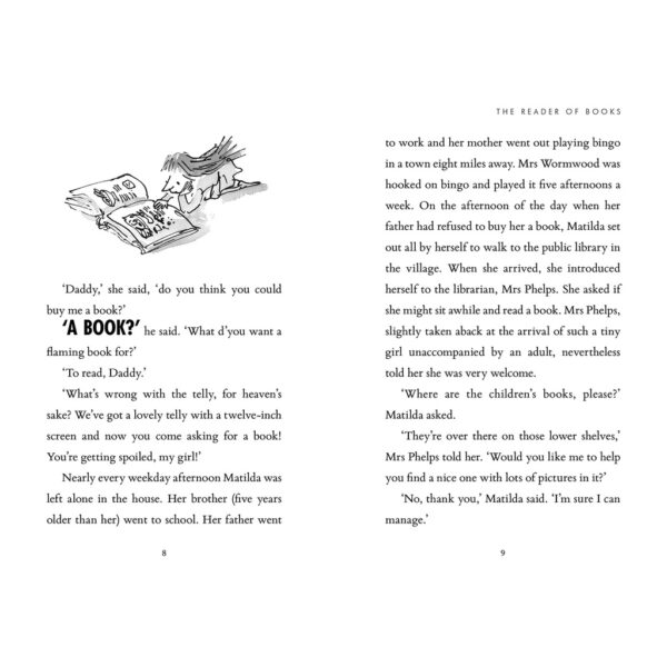 (Eng) Matilda Special Edition - Paperback / Roald Dahl  Quentin Blake (Illustrator)