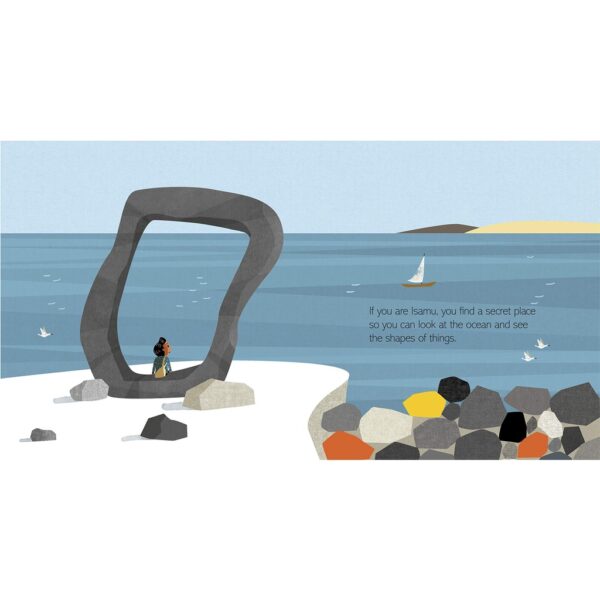 9780593203446-06.jpg (Eng) A Boy Named Isamu: A Story of Isamu Noguchi (Hardcover – Picture Book)