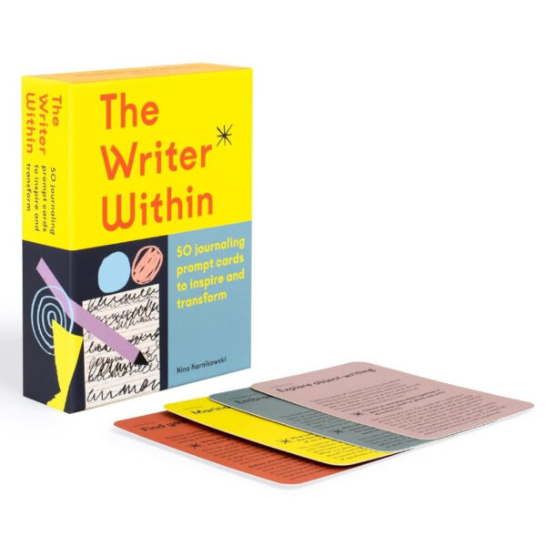 9781399605960-02.jpg (Eng) The Writer Within 50 journaling prompt cards to inspire and transform / Nina Karnikowski / Laurence King
