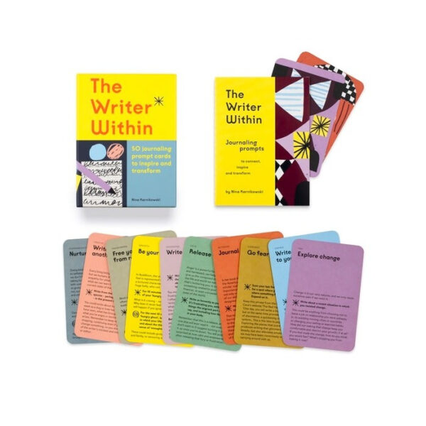 9781399605960-05.jpg (Eng) The Writer Within 50 journaling prompt cards to inspire and transform / Nina Karnikowski / Laurence King