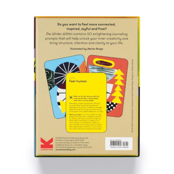 9781399605960-07.jpg (Eng) The Writer Within 50 journaling prompt cards to inspire and transform / Nina Karnikowski / Laurence King