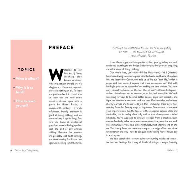 (Eng) The Lost Art of Doing Nothing How the Dutch Unwind with Niksen / Maartje Willems /Illustrated Lona Aalders