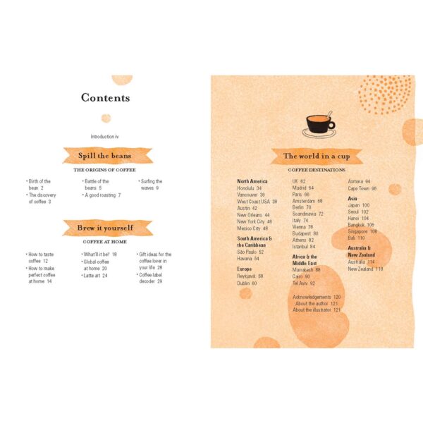 9781741176902-03.jpg (Eng) Destination Coffee: A Little Book for Coffee Lovers All Over the World (Destination series) Hardcover / Jane Ormond