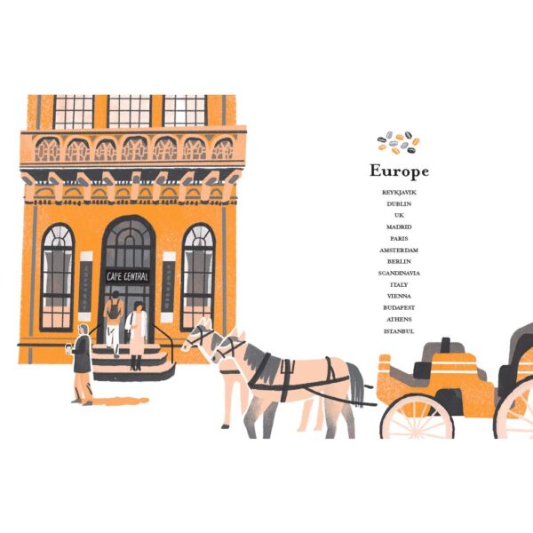 9781741176902-05.jpg (Eng) Destination Coffee: A Little Book for Coffee Lovers All Over the World (Destination series) Hardcover / Jane Ormond