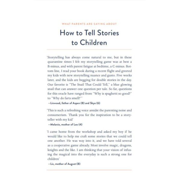 (Eng) How To Tell Stories To Children : A Step-By-Step Guide For Parents And Teachers