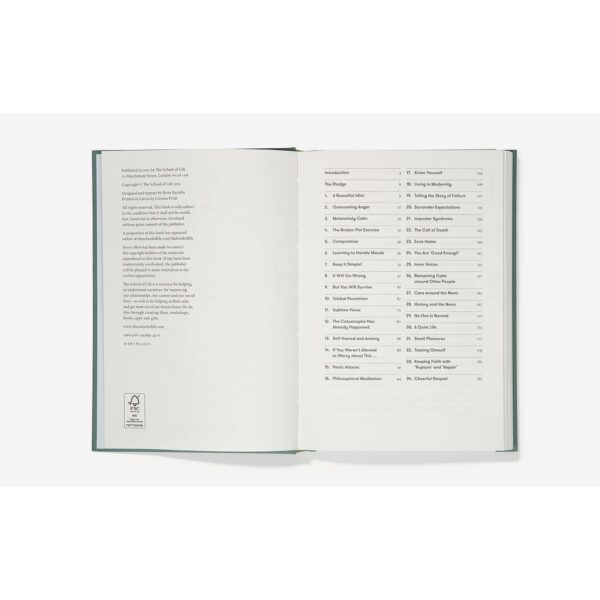 9781912891498-02.jpg (ENG) The Calm Workbook / School of life