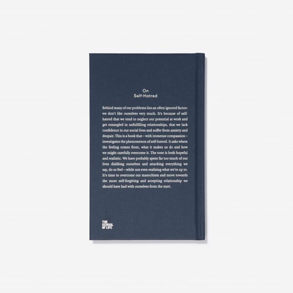(ENG / ) On Self-Hatred(Hard Cover): Learning to like oneself (Lessons for Life) / The School of Life / The School of Life
