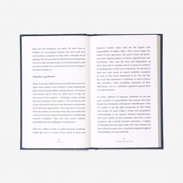 (ENG / ) On Self-Hatred(Hard Cover): Learning to like oneself (Lessons for Life) / The School of Life / The School of Life