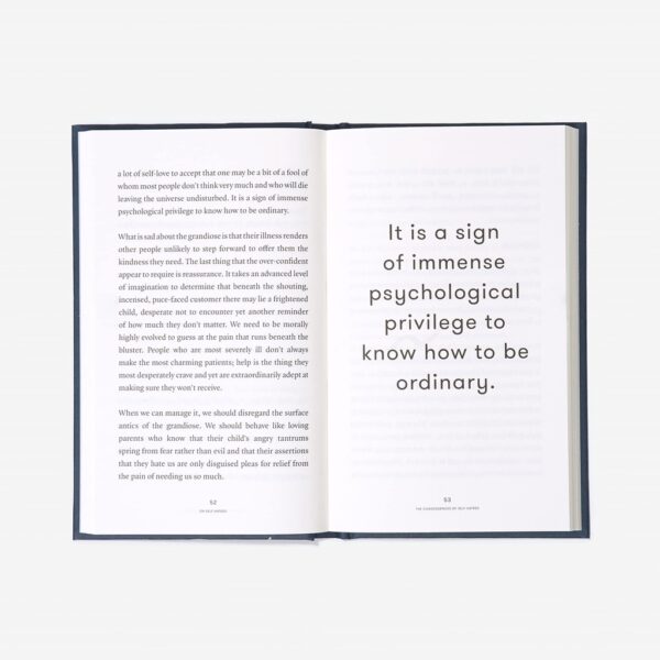 (ENG / ) On Self-Hatred(Hard Cover): Learning to like oneself (Lessons for Life) / The School of Life / The School of Life