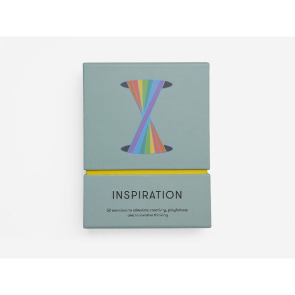 9781915087706-01.jpg (Eng) Inspiration Cards 52 exercises to stimulate creativity, playfulness and innovative thinking Cards / The School of Life