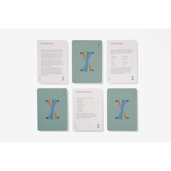 9781915087706-05.jpg (Eng) Inspiration Cards 52 exercises to stimulate creativity, playfulness and innovative thinking Cards / The School of Life
