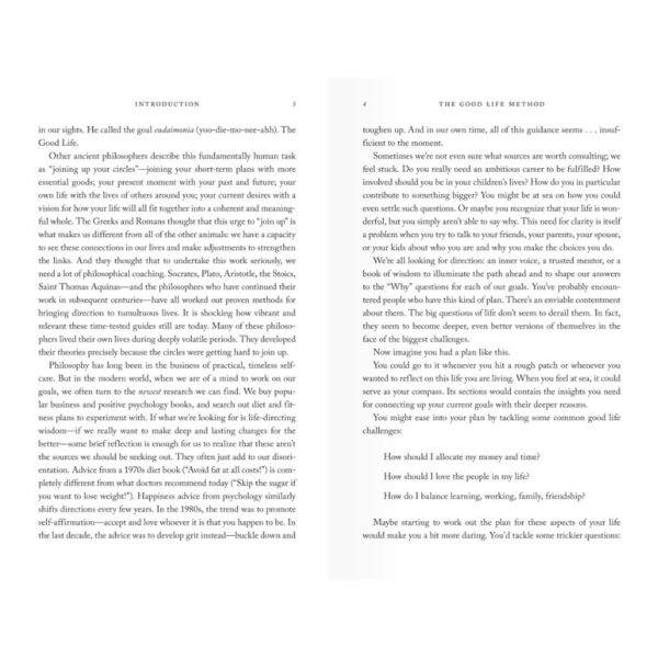 9781984880321-04.jpg (Eng) The Good Life Method : Reasoning Through the Big Questions of Happiness, Faith, and Meaning