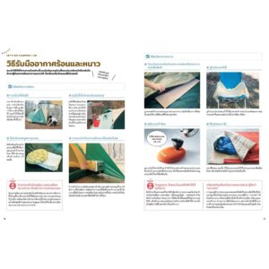 CAMPING HANDBOOK คู่มือตั้งแคมป์สไตล์ญี่ปุ่น / คิมุระ โทคิจิ / หนึ่งฤทัย ปราดเปรียว /  SandClock Books
