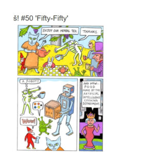 9789934581809-08.jpg (Eng) Baltic Comics Magazine š! #50 Fifty-Fifty / Kush